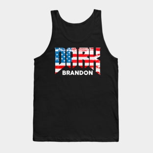 Dark Brandon Funny Dark Brandon Saving America Libera Tank Top